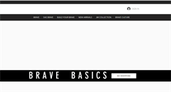 Desktop Screenshot of braveapparel.com