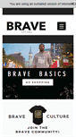 Mobile Screenshot of braveapparel.com